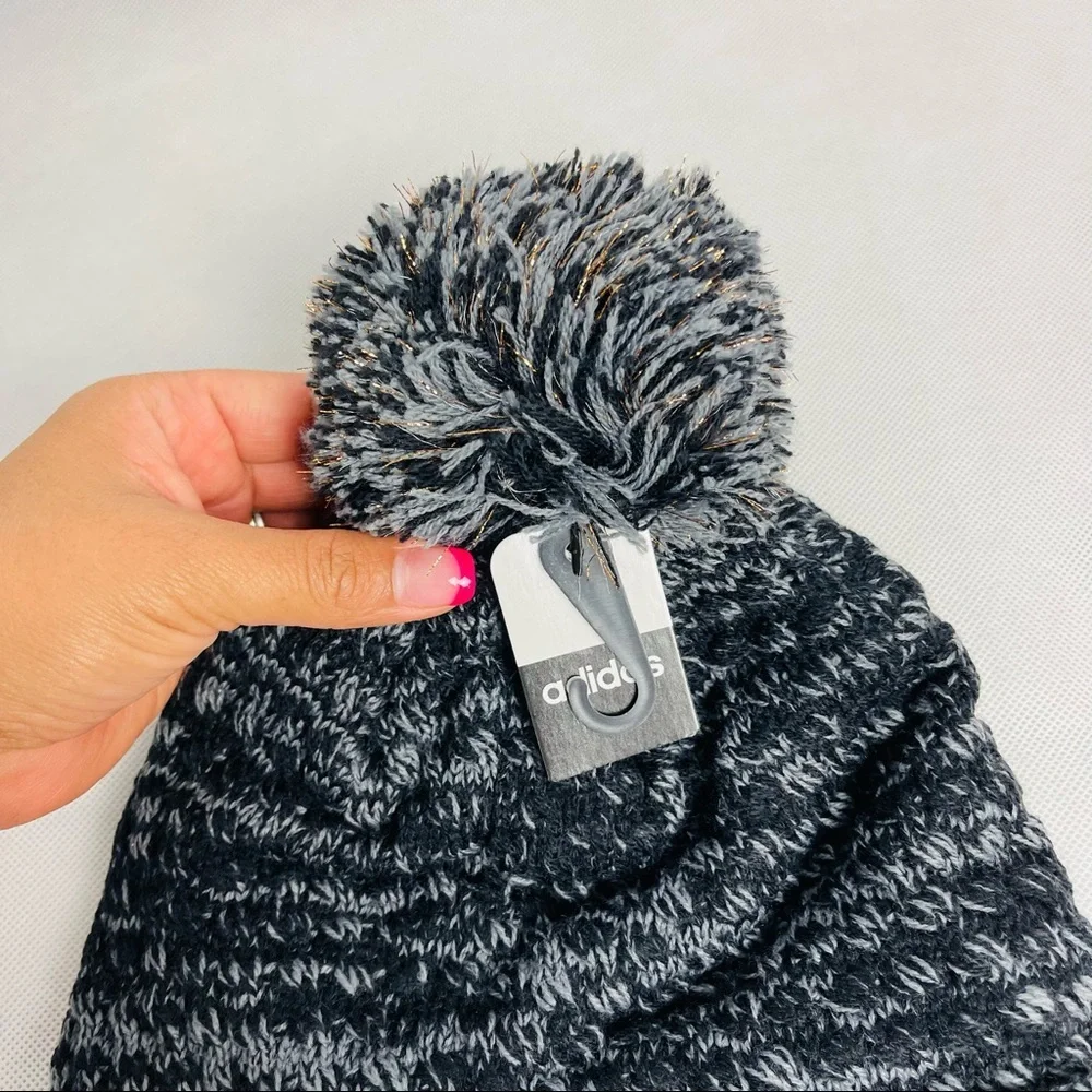 Adidas | Womens Twilight Black Beanie - Picture 4 of 4